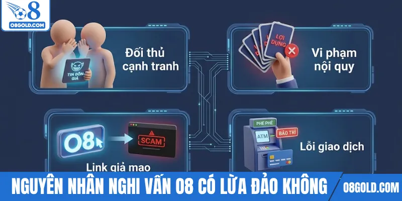 4 Nguyên nhân gây nghi vấn O8 có lừa đảo không
