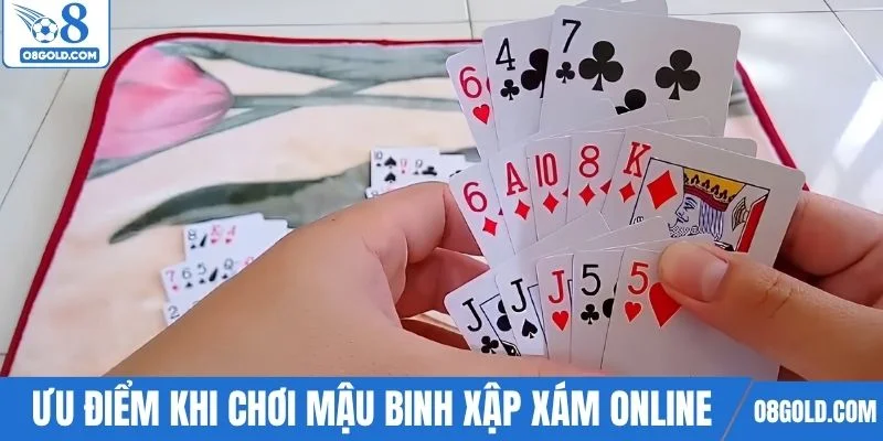Những ưu điểm khi tham gia mậu binh xập xám online